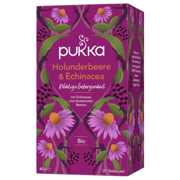 Elderberry and Echinacea tea