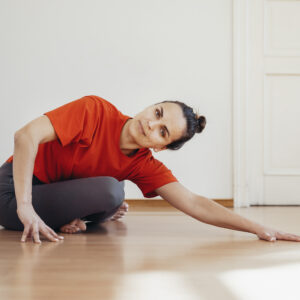 Joint iyengar yoga practice